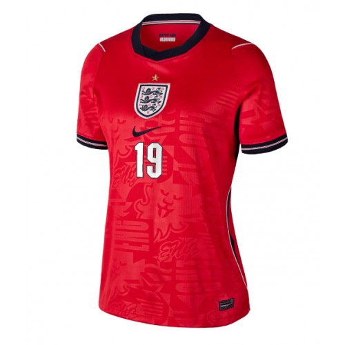 England Ollie Watkins #19 Bortatröja Dam VM 2026 Kortärmad
